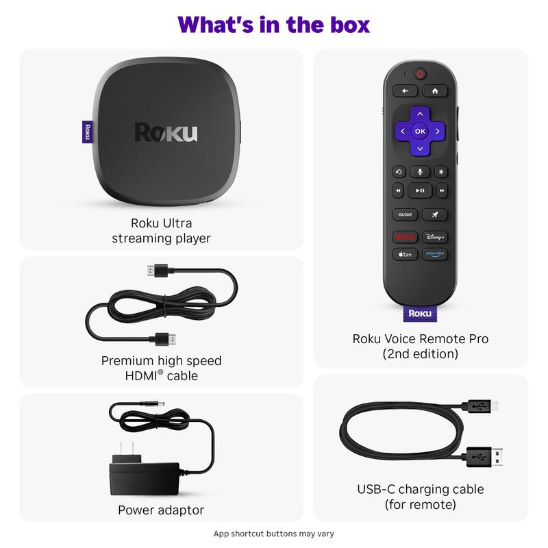 Roku Ultra 2024: Reprodutor de Streaming 4K com HDR10+ e